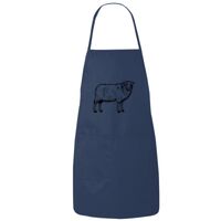 Long Butcher Block Apron Thumbnail