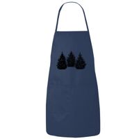 Long Butcher Block Apron Thumbnail